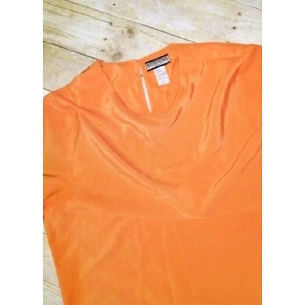 Set Lot of 3 Woman's TUNIC Tops ASSORTED SOLID COLORS T shirts size MEDIUMS - Picture 7 of 11
